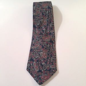 VINTAGE Paisley Tie 1970s Klopfensteins